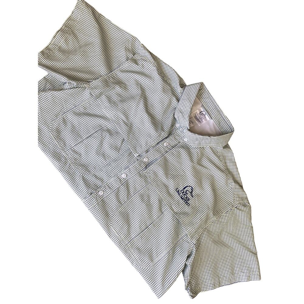 Ducks Unlimited Men's Quick Dry Fishing Vented Guide Camp 2X